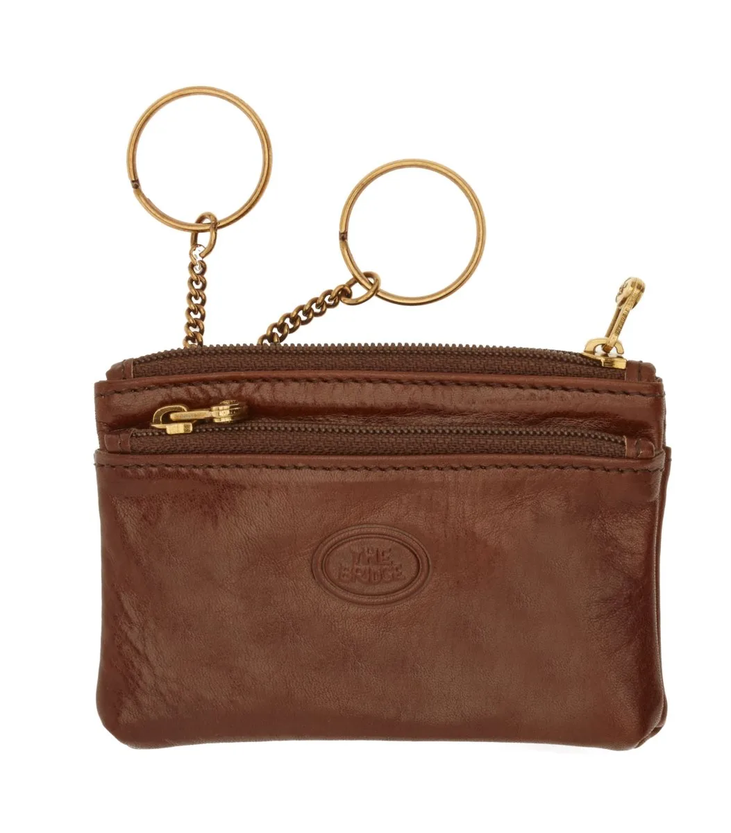 The Bridge Story Uomo - Schlüsseletui In Braun/Gold 3 The Bridge Story Uomo - Schlüsseletui In Braun/Gold