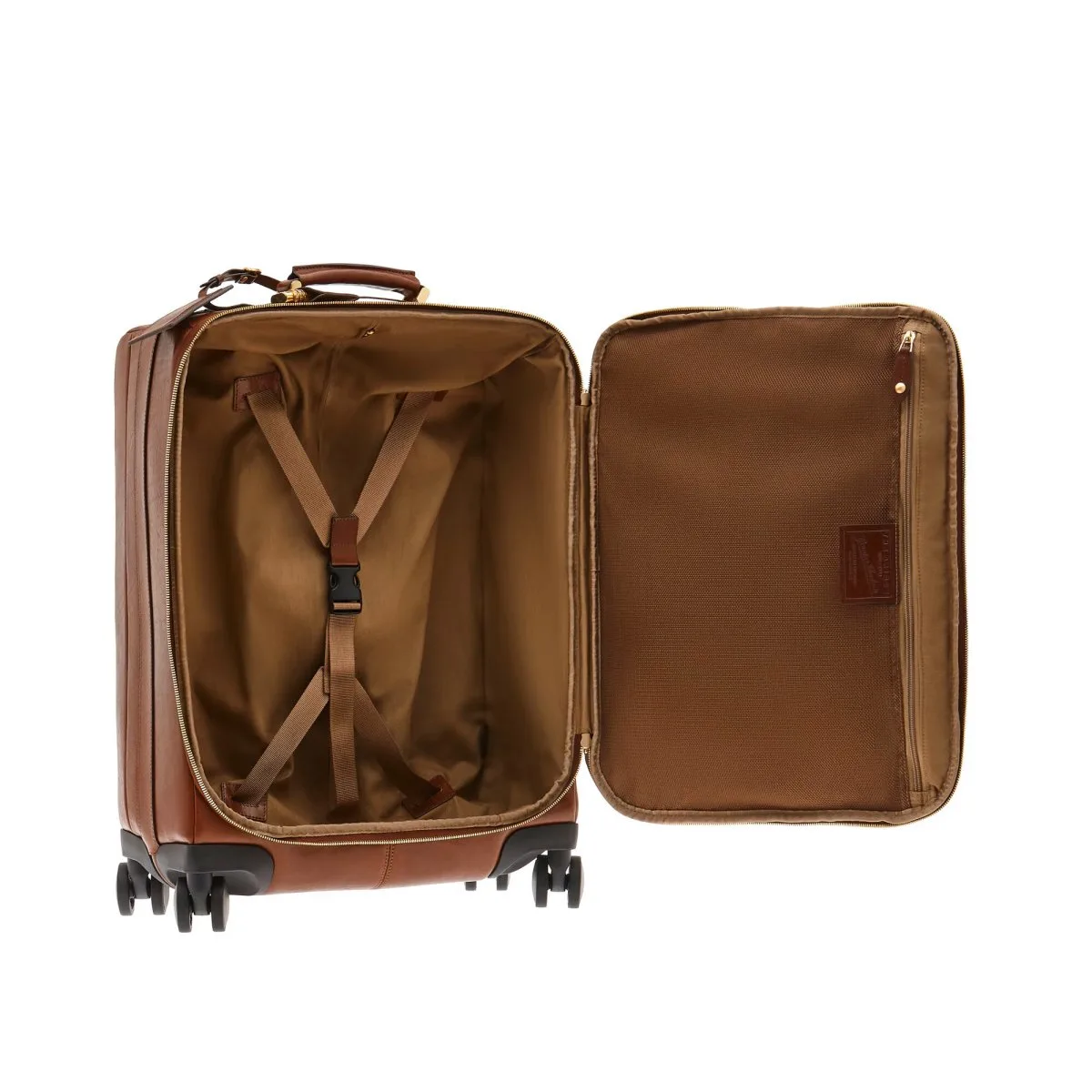 The Bridge Story Viaggio – Kabinentrolley Leder Braun 4 The Bridge Story Viaggio – Kabinentrolley Leder Braun – Bild 2