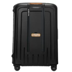 Samsonite S´Cure Eco - Spinner 69cm In Schwarz -Koffer Verkaufs-Shop compressed 115723 L470 SPINNER 6925 BACK