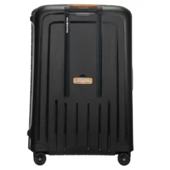 Samsonite S´Cure Eco - Spinner 75cm In Schwarz -Koffer Verkaufs-Shop compressed 115724 L470 SPINNER 7528 BACK