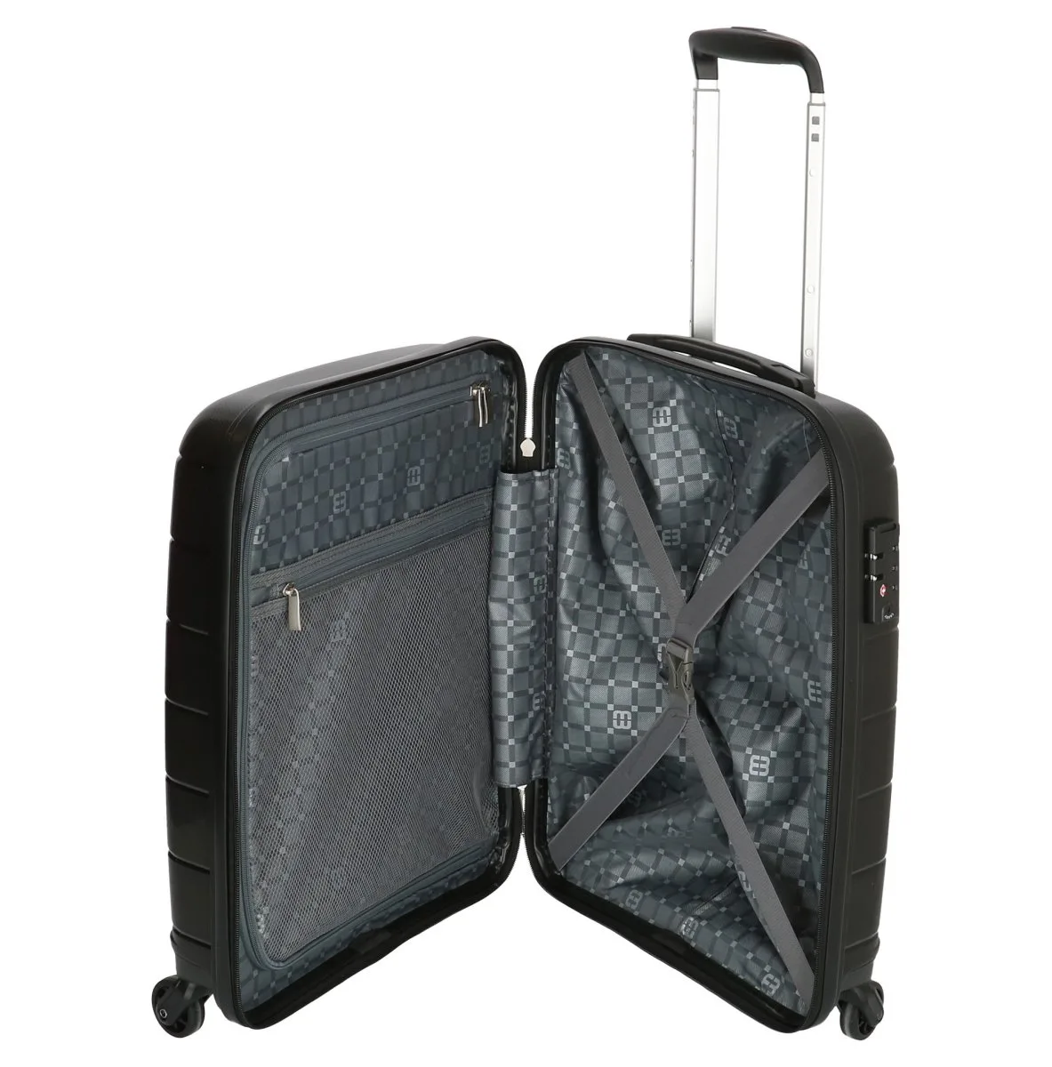 Denver 3er Trolley Set Schwarz 4 Denver 3er Trolley Set Schwarz – Bild 2