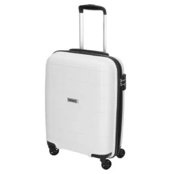 Denver 3er Trolley Set Weiss -Koffer Verkaufs-Shop compressed 18013 55CM 003 WHITE 2D 0002