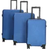 Louisville 3er Trolley Set Blau -Koffer Verkaufs-Shop compressed 20