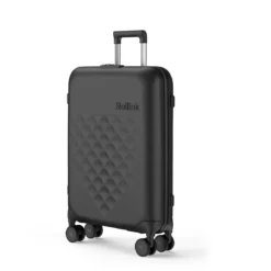 Vega360 Medium 65 Schwarz -Koffer Verkaufs-Shop compressed 202 RIK 26INCH Perspective Closed Black