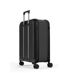 Vega360 Medium 65 Schwarz -Koffer Verkaufs-Shop compressed 202 RIK 26INCH Rear Perspective Black