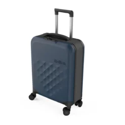 Vega360 Cabin Size Atlantic Blue -Koffer Verkaufs-Shop compressed 202 RIK Suitcase Renders 21 High perspective 0000s 0001 Aquatic Blue