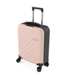 Vega360 Cabin Size Rose Smoke -Koffer Verkaufs-Shop compressed 202 RIK Suitcase Renders 21 High perspective 0000s 0007 Rose Smoke