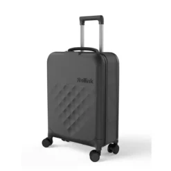 Vega360 Cabin Size Schwarz -Koffer Verkaufs-Shop compressed 202 RIK Suitcase Renders 21 Perspective 0000s 0000 Black