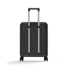 Vega360 Cabin Size Schwarz -Koffer Verkaufs-Shop compressed 202 RIK Suitcase Renders 21 Rear Profile 0000s 0000 Black
