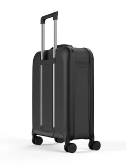 Vega360 Cabin Size Schwarz -Koffer Verkaufs-Shop compressed 202 RIK Suitcase Renders Rear 21 Perspective 0000s 0000 Black