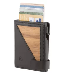 Flo - Geldbörse Ohne Münzfach In Amazaque/Schwarz