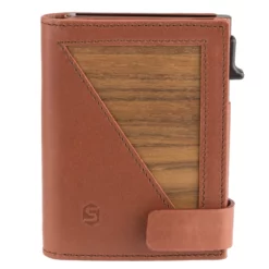 Fin - Geldbörse Mit Münzfach In Amazaque/Cognac -Koffer Verkaufs-Shop compressed 20830101 04