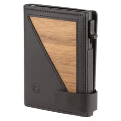 Fin - Geldbörse Mit Münzfach In Amazaque/Schwarz -Koffer Verkaufs-Shop compressed 20830102 02