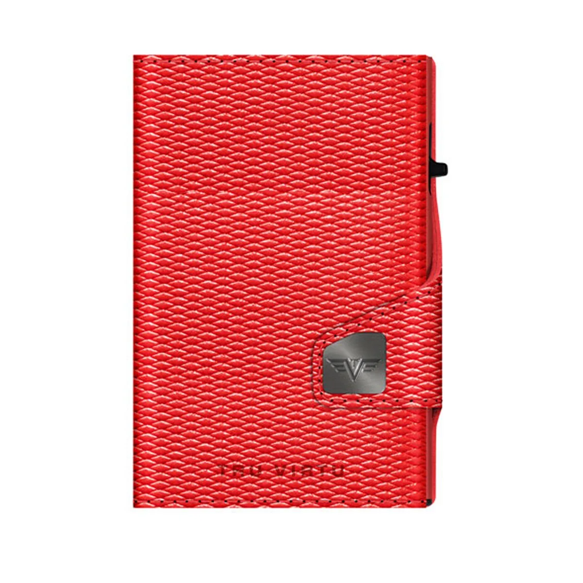 Wallet Click & Slide Portemonnaie Rhombus Coral/Red 5 Wallet Click & Slide Portemonnaie Rhombus Coral/Red – Bild 3