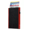 Wallet Click & Slide Carbon Fibre Black/Red -Koffer Verkaufs-Shop compressed 220