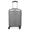 Roncato Wave - Trolley Handgepäck Carry-On Spinner, Silber -Koffer Verkaufs-Shop compressed 297