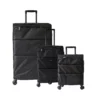Adelaide Sport 3-tlg. Trolleyset In Schwarz-Grau