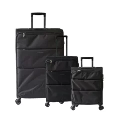 Adelaide Sport 3-tlg. Trolleyset In Schwarz-Grau