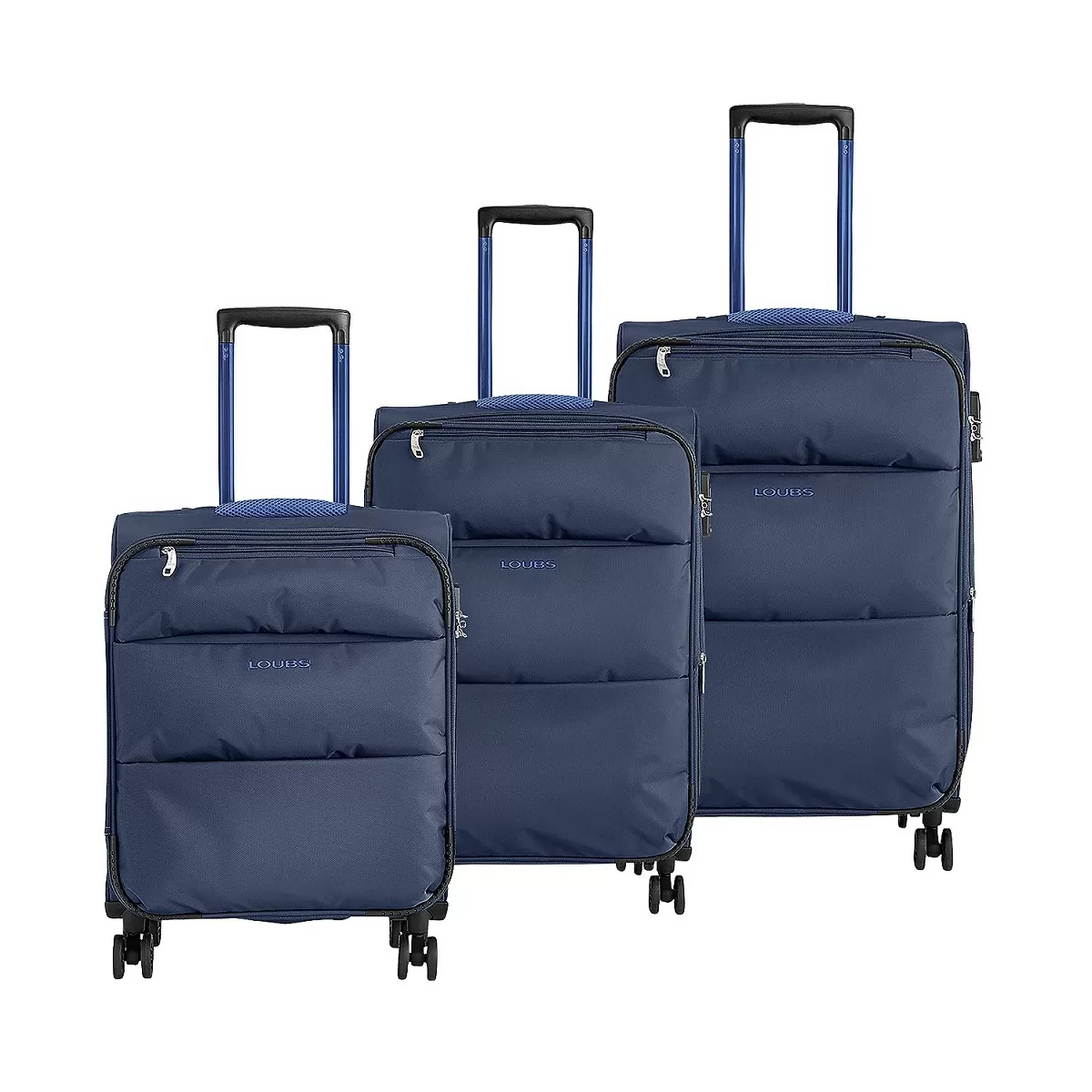 Adelaide Sport 3-tlg. Trolleyset In Mittelblau 2 Adelaide Sport 3-tlg. Trolleyset In Mittelblau