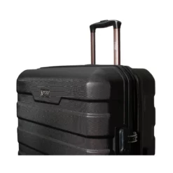 Chicago 3tlg. Kofferset Black -Koffer Verkaufs-Shop compressed 3 tlg trolleyset mit 4 rollen 56 66 76 cm exp chicago 7