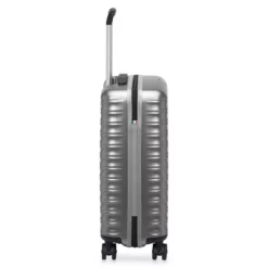 Roncato Wave - Trolley Handgepäck Carry-On Spinner, Silber -Koffer Verkaufs-Shop compressed 3102