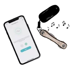 KeySmart Pro - Kompakter Schlüsselhalter Mit Tile Für 14 Schlüssel - Gold -Koffer Verkaufs-Shop compressed 357