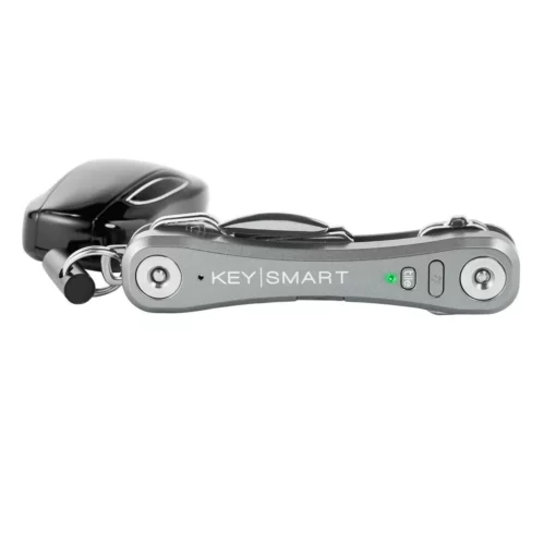 KeySmart Pro - Kompakter Schlüsselhalter Mit Tile Für 14 Schlüssel - Silber -Koffer Verkaufs-Shop compressed 358