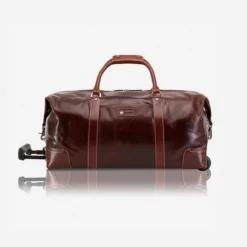 Oxford - Cabin Wheeled Holdall 55cm In Tabacco
