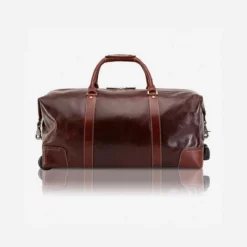Oxford - Cabin Wheeled Holdall 55cm In Tabacco -Koffer Verkaufs-Shop compressed 3690oxfordtobacco4