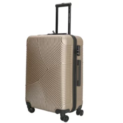Louisville 3er Trolley Set Champagner -Koffer Verkaufs-Shop compressed 39040 65CM 095 CHAMPAGNE 2D 00021