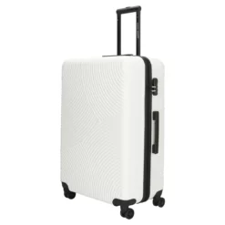 Louisville 3er Trolley Set Weiss -Koffer Verkaufs-Shop compressed 39040 70 CM 003 WHITE 2D 0002