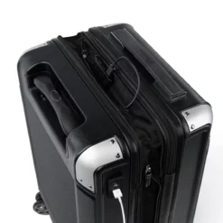Travelpro Platinum Elite - Compact Carry-On Expandable Hardside Spinner, Shadow Black -Koffer Verkaufs-Shop compressed 409209101 USB