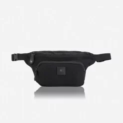 Canvas - Casual Waist Bag In Schwarz