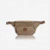 Canvas - Casual Waist Bag In Khaki -Koffer Verkaufs-Shop compressed 4115canvaskhaki1