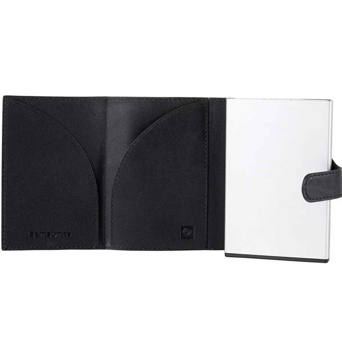 Samsonite Alu Fit Slide Up Geldbeutel In Schwarz 4 Samsonite Alu Fit Slide Up Geldbeutel In Schwarz – Bild 2