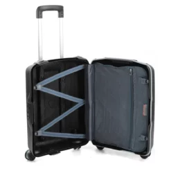 Roncato Light - Handgepäck Carry-On Spinner, Schwarz -Koffer Verkaufs-Shop compressed 472