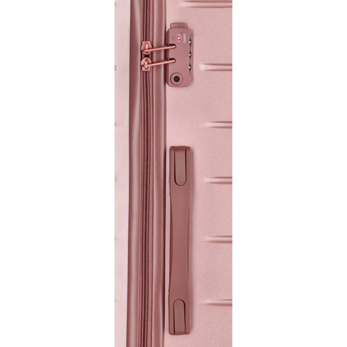 Calgary 3er Trolley Set Rosé 6 Calgary 3er Trolley Set Rosé – Bild 4
