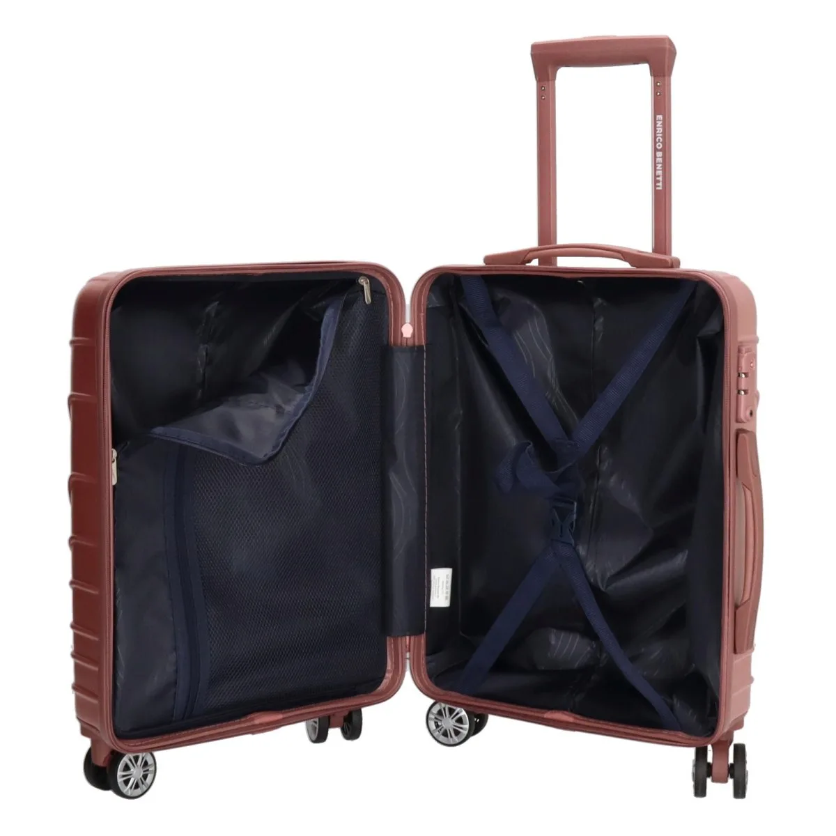 Calgary 3er Trolley Set Rosé 4 Calgary 3er Trolley Set Rosé – Bild 2