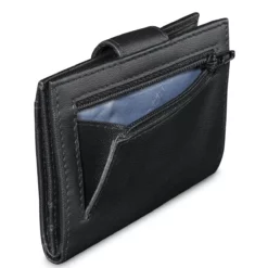 Bugatti Secure Smart RFID Schwarz -Koffer Verkaufs-Shop compressed 49150001 side open back