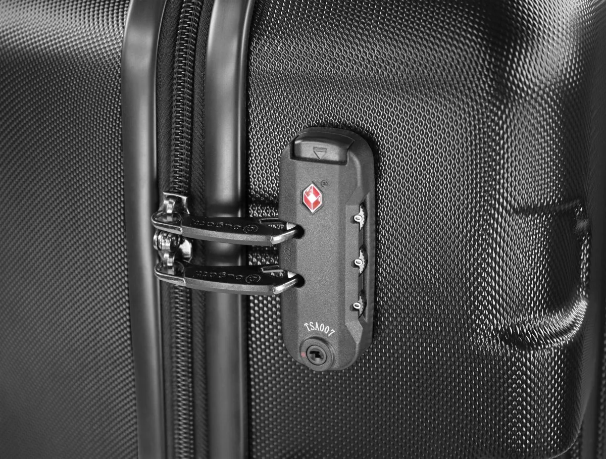 Bugatti Galatea Hartschalenkoffer M Schwarz 7 Bugatti Galatea Hartschalenkoffer M Schwarz – Bild 5