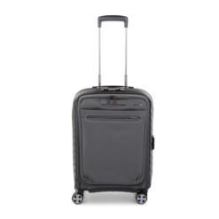 Roncato Double Premium Carry-On Spinner Erweiterbar Grau -Koffer Verkaufs-Shop compressed 51472201 2