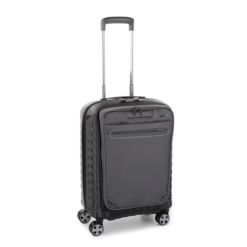 Roncato Double Premium Carry-On Spinner Erweiterbar Grau -Koffer Verkaufs-Shop compressed 51472201 3