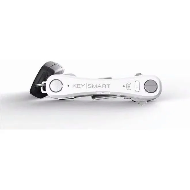 KeySmart Pro - Kompakter Schlüsselhalter Mit Tile Für 14 Schlüssel - Weiss 3 KeySmart Pro - Kompakter Schlüsselhalter Mit Tile Für 14 Schlüssel - Weiss