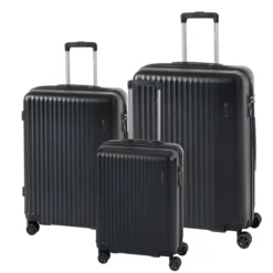 Hamburg - 3er Trolleyset Schwarz