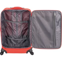 Madrid - 3er Trolleyset Rot/ Silber -Koffer Verkaufs-Shop compressed 56 2210725a