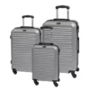 Havanna - 3er Trolleyset Silber -Koffer Verkaufs-Shop compressed 56 2220300 Set 995e1c9a553