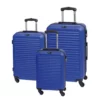 Havanna - 3er Trolleyset Blau -Koffer Verkaufs-Shop compressed 56 2220310 Set 91518a0b251
