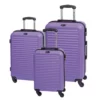 Havanna - 3er Trolleyset Lila -Koffer Verkaufs-Shop compressed 56 2220314 Set c1b22a6f64