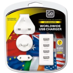 GO TRAVEL Worldwide USB Charger