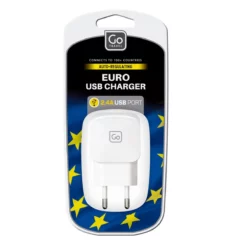 GO TRAVEL EU USB Charger 2.4A